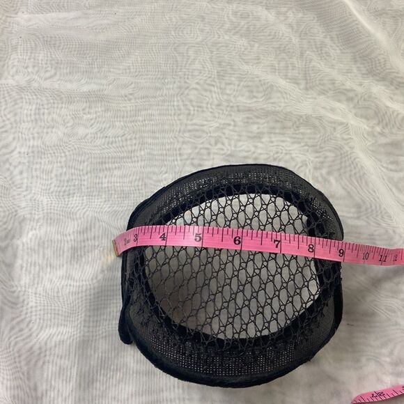 Vintage Fascinator Black Hat